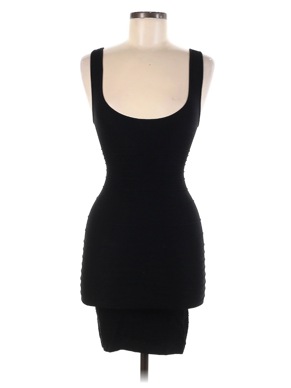bebe Black Sculpting Tank Dress